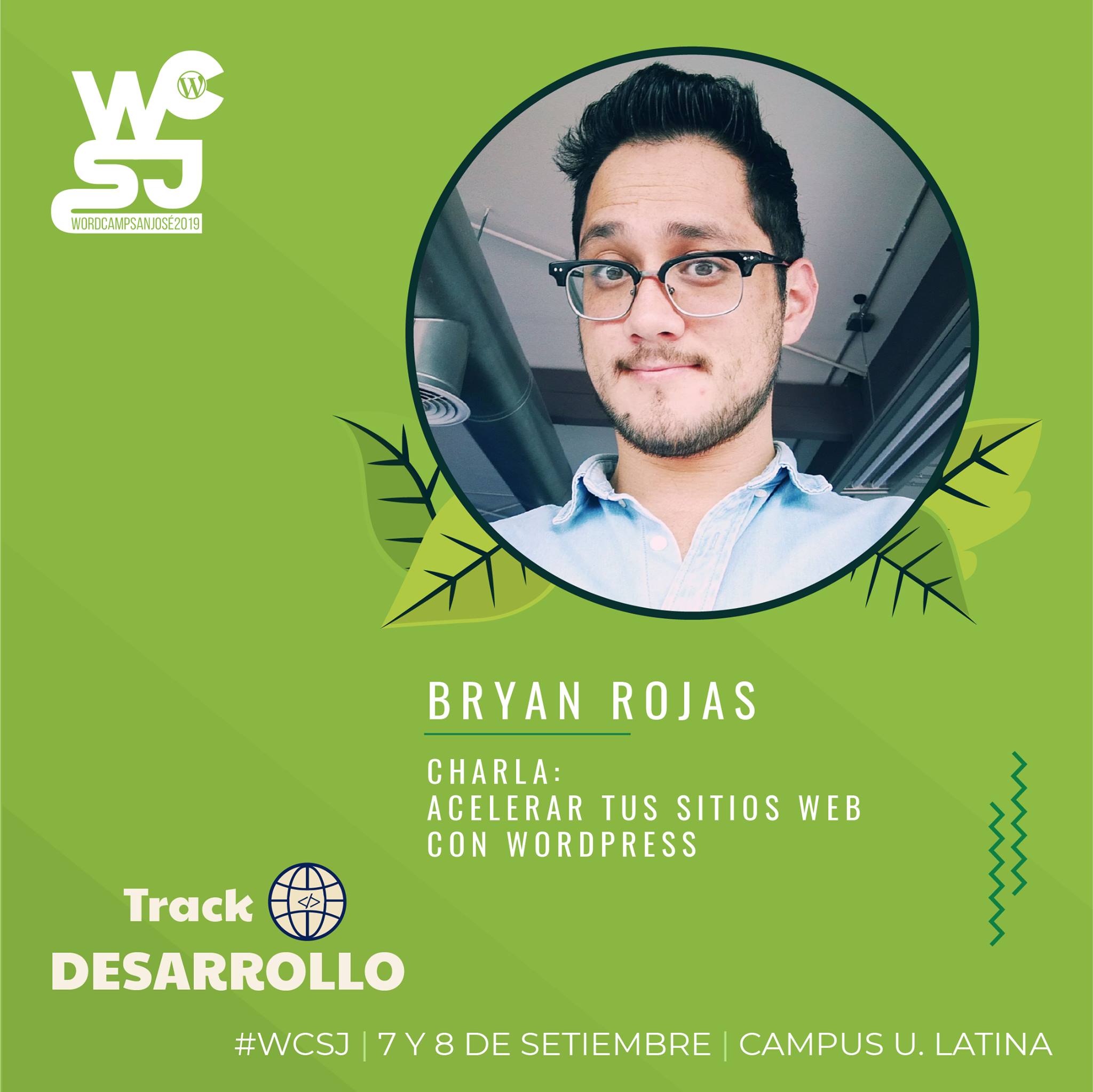 Bryan Rojas – WordCamp San José 2019