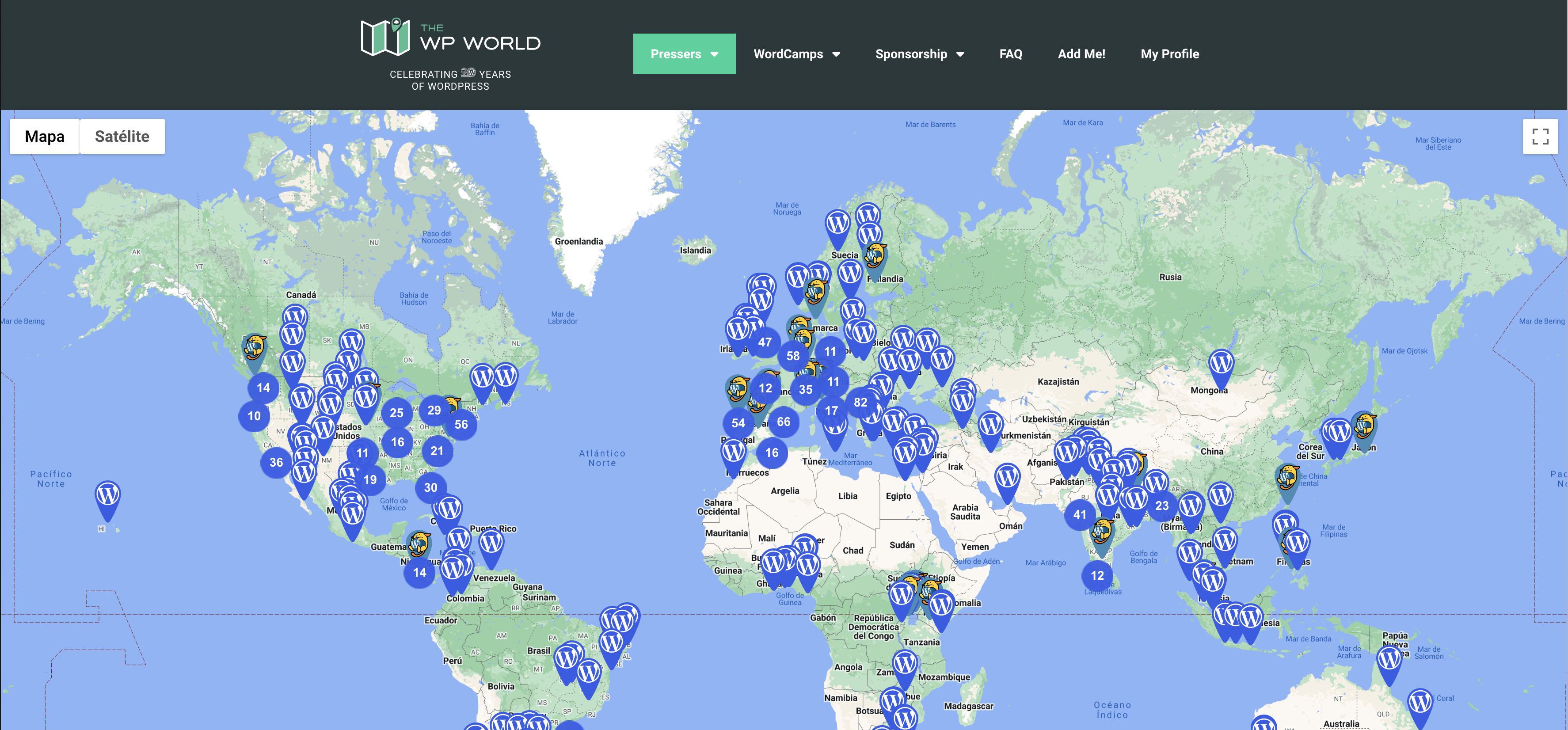 Únete a The WP World y descubre la comunidad de WordPress en tu área