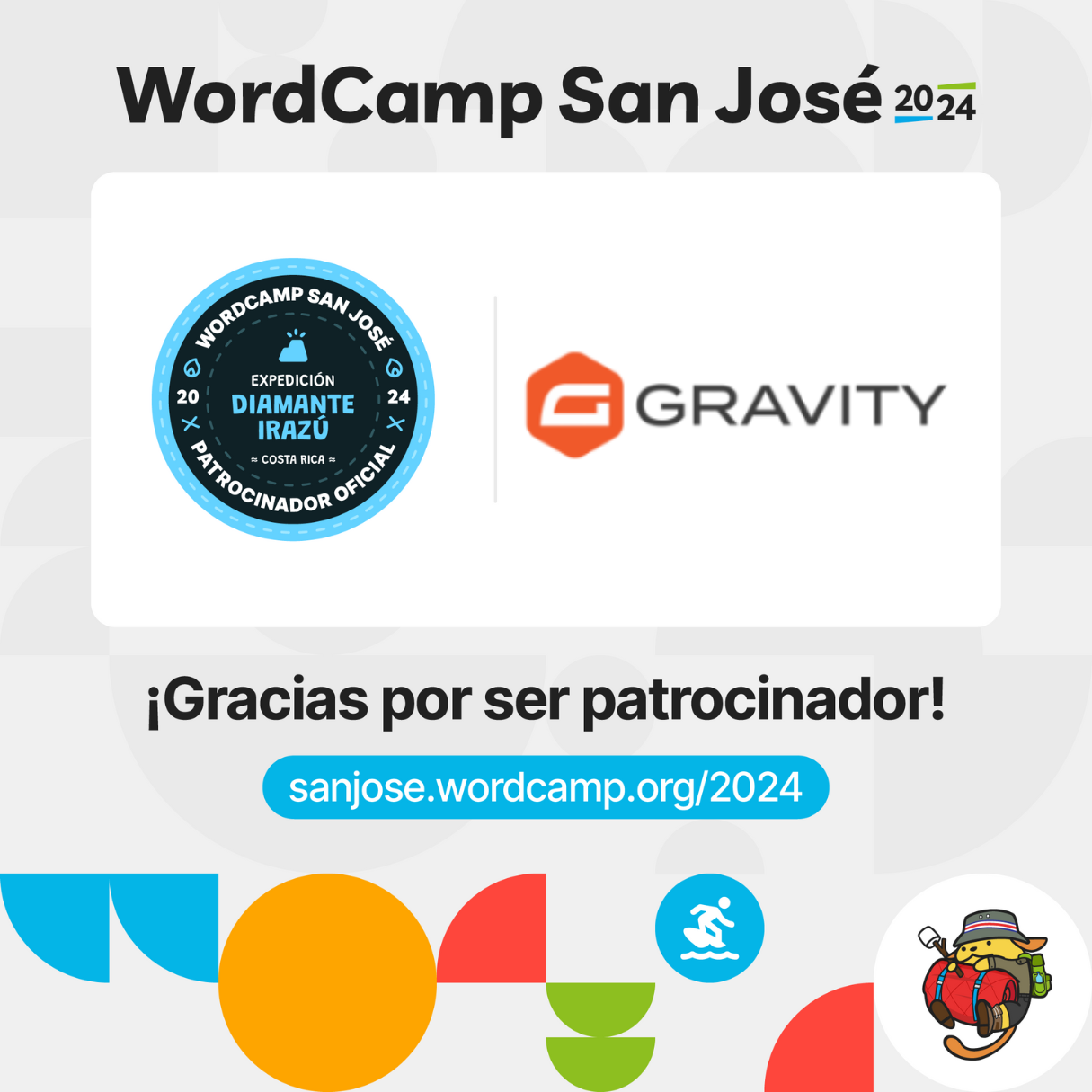 El poder de Gravity Forms estará en el WordCamp San José 2024.