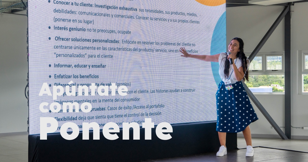 🎤 Llamado a ponentes